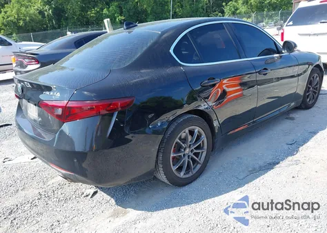 2019 Alfa Romeo Giulia Awd from USA, damaged, VIN ZARFANAN8K7611859